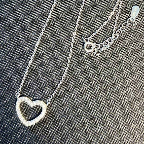 Silver Heart Necklace - Picture 3 of 4